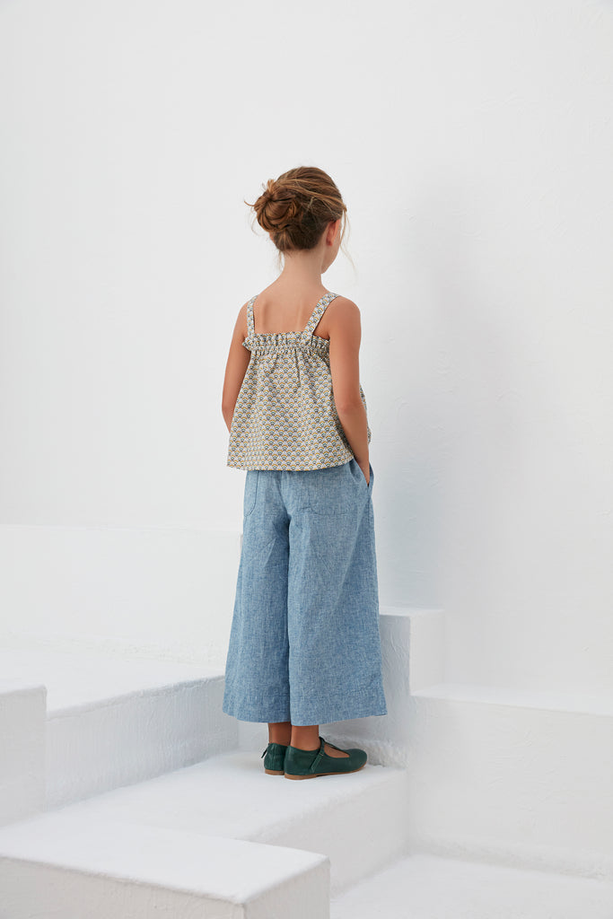 Thea Trousers - Blue